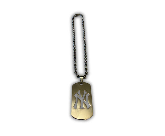 NY Dog Tag Chain